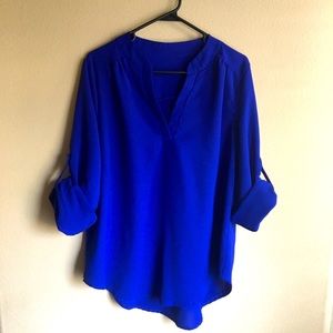 No Label Blue Blouse